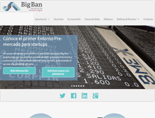 Tablet Screenshot of bigbanangels.org